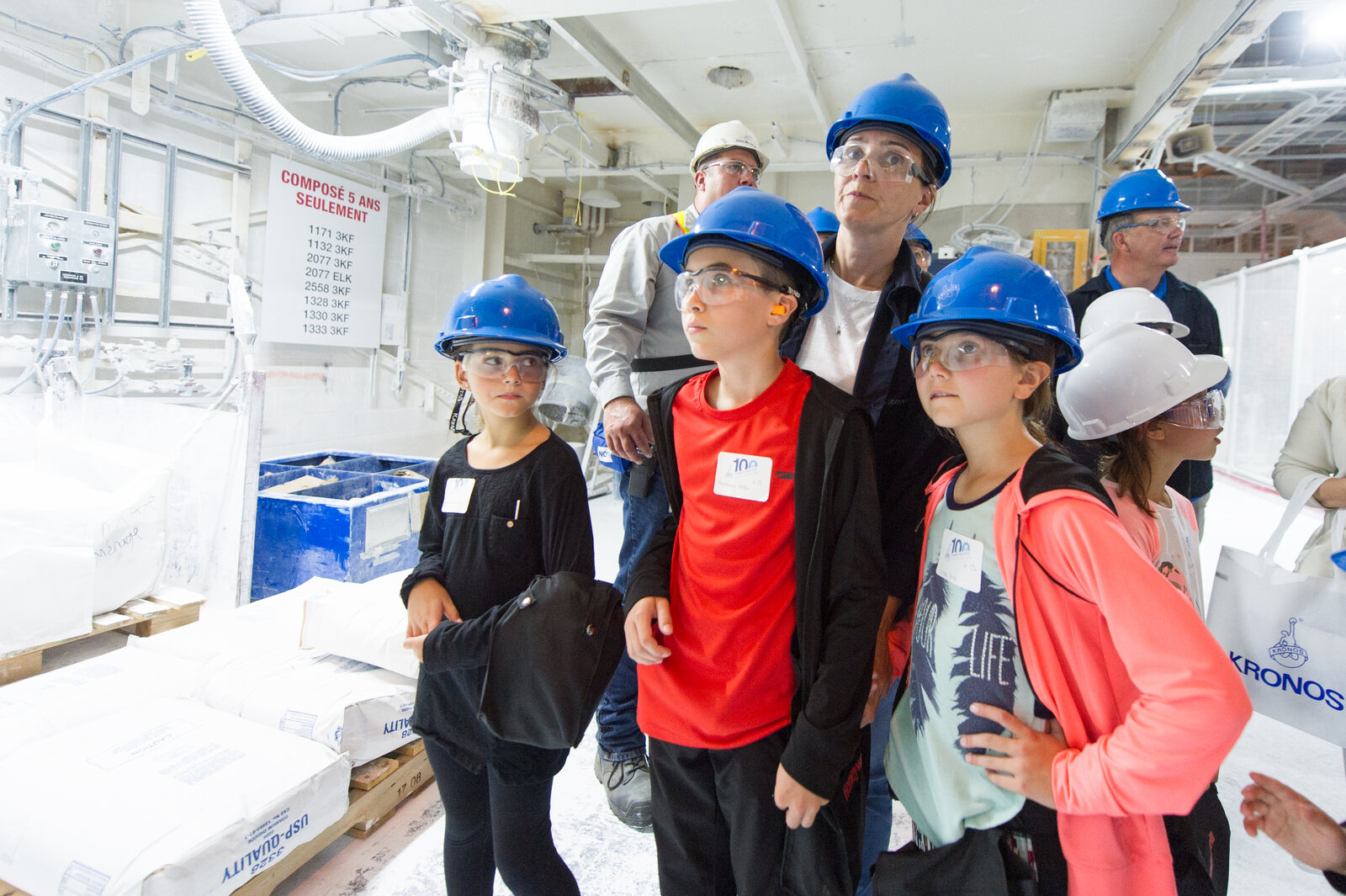 Visite de l’usine de Kronos Canada