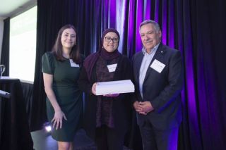 Remise de prix au congrès SACS Leaf